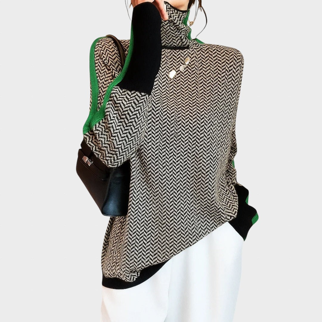 Petra - suéter de cuello alto