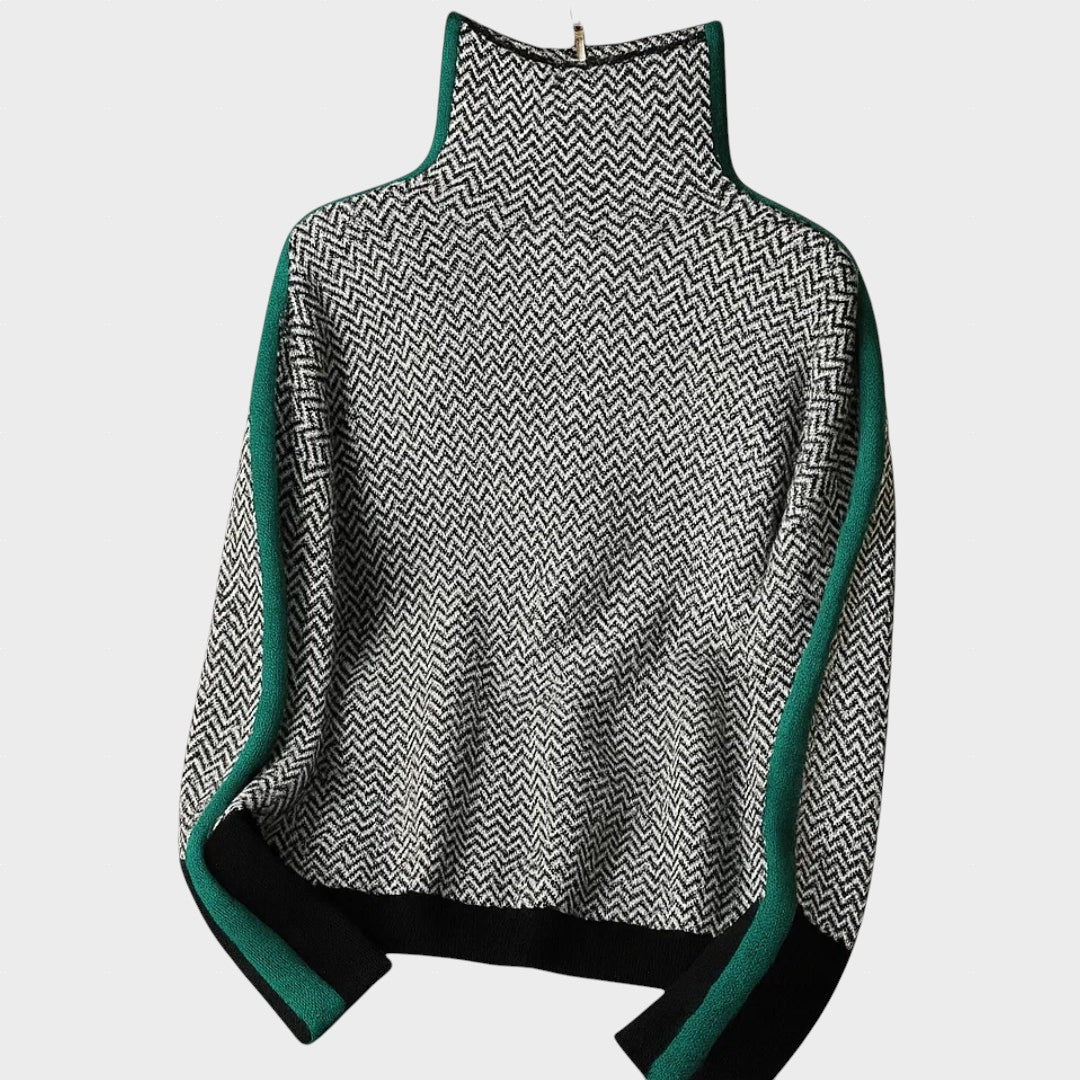 Petra - suéter de cuello alto