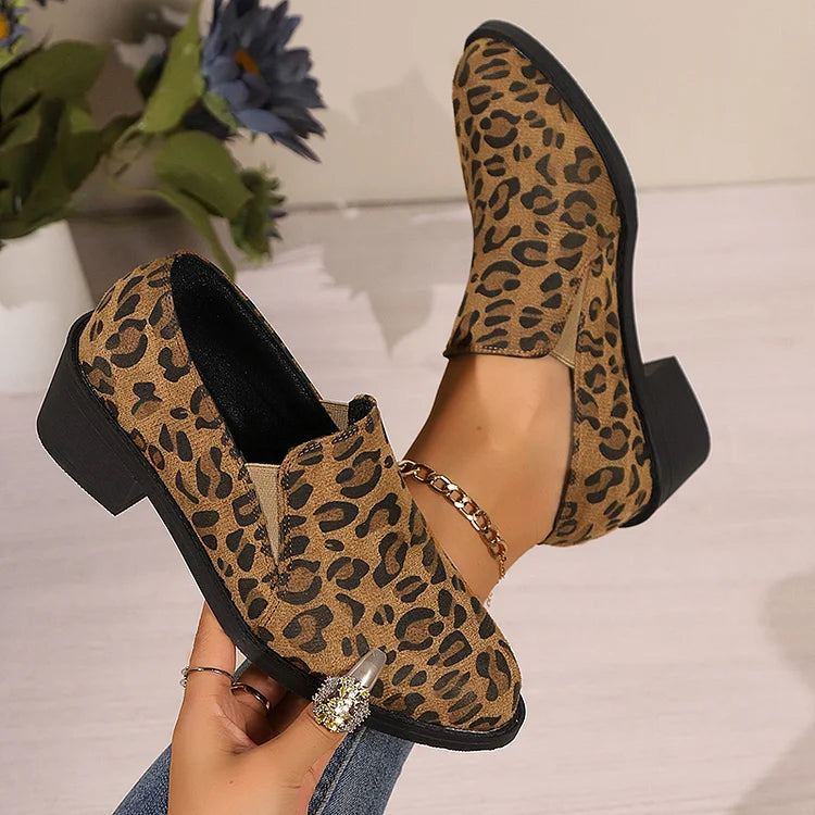 Angélique™ | Mocasín Leopardo