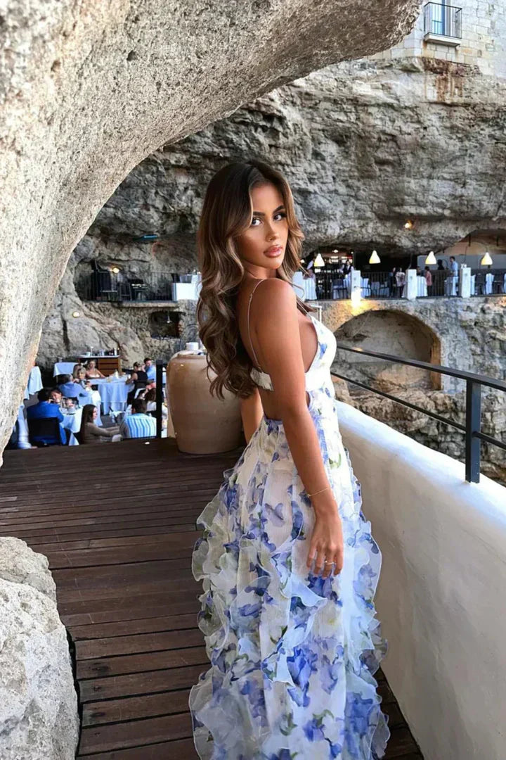 Nellie | Vestido Coastal Bloom