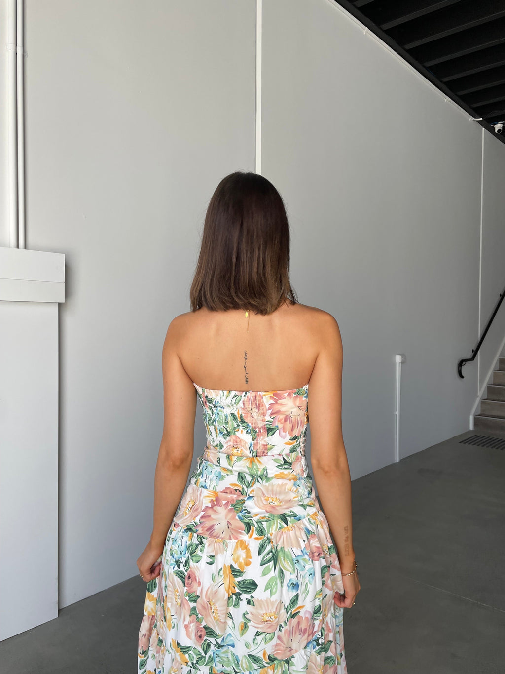 VESTIDO MAXI  - FLORAL