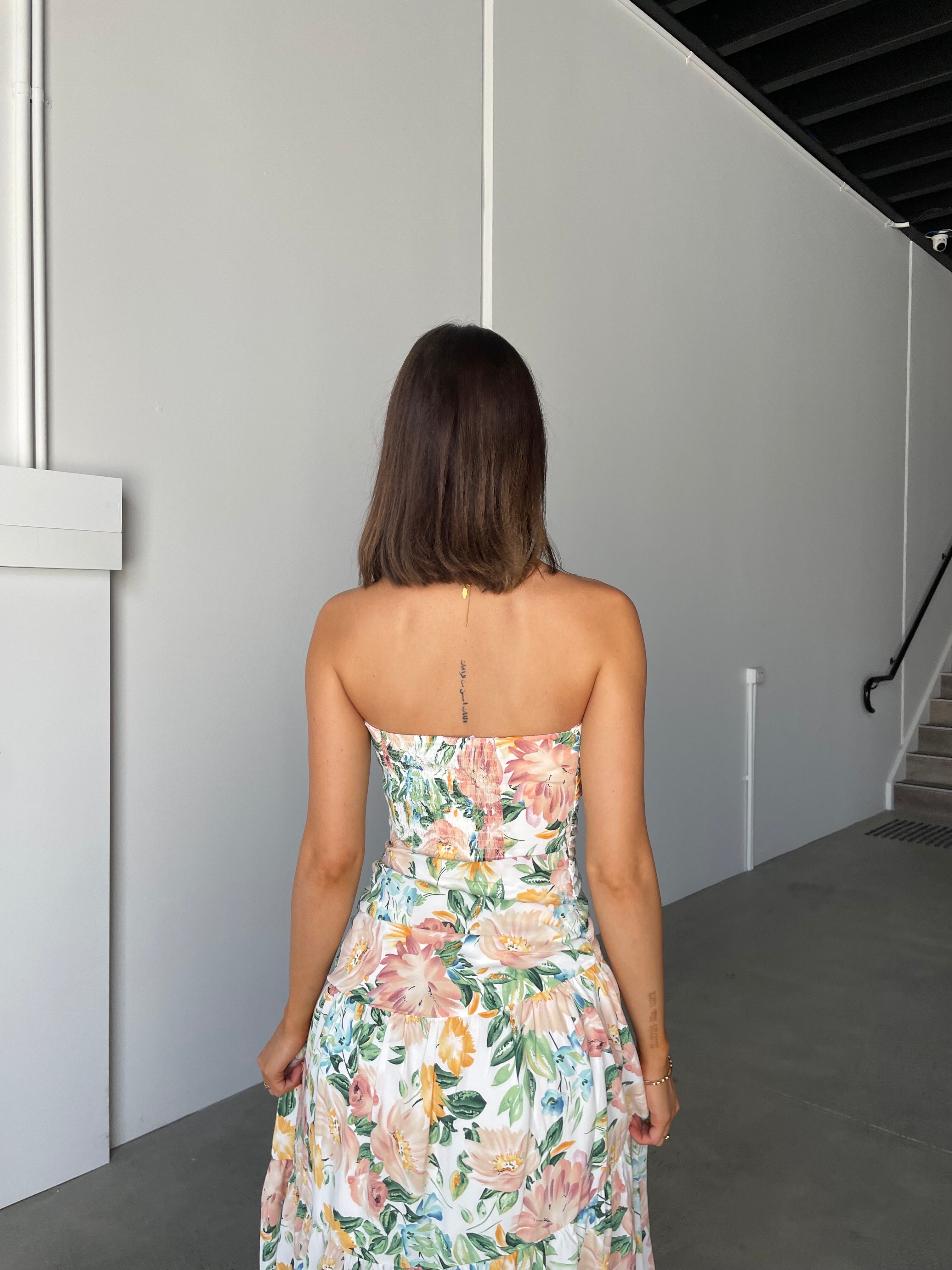 VESTIDO MAXI  - FLORAL