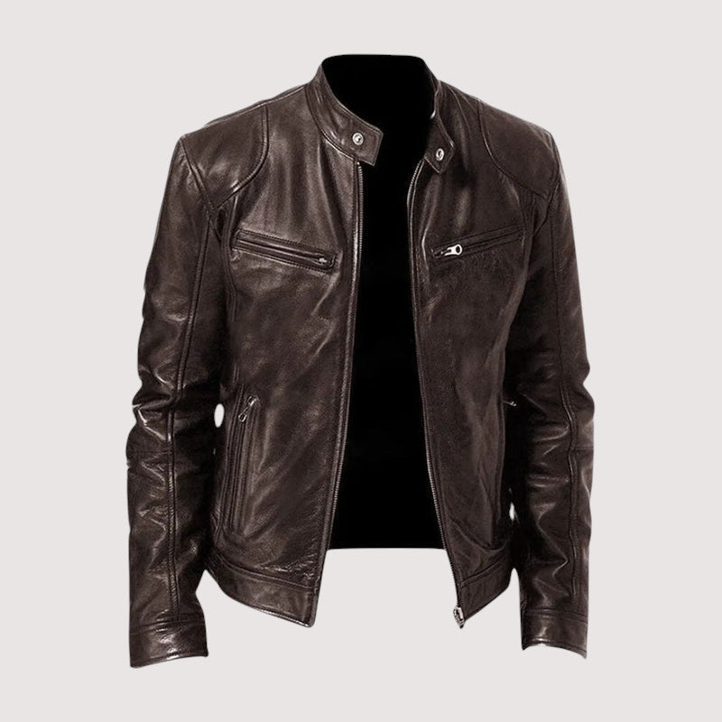 DANIEL™ | CHAQUETA DE CUERO PREMIUM
