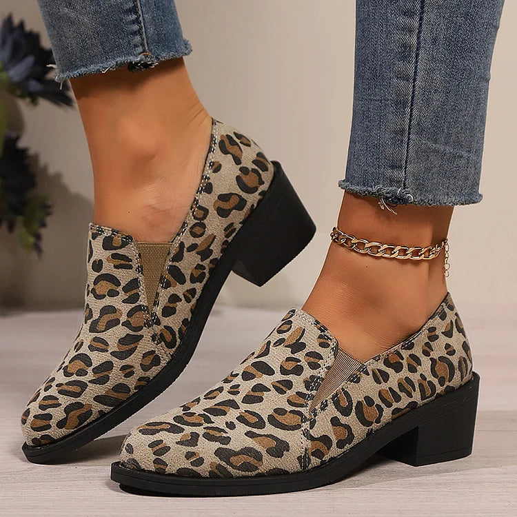 Angélique™ | Mocasín Leopardo