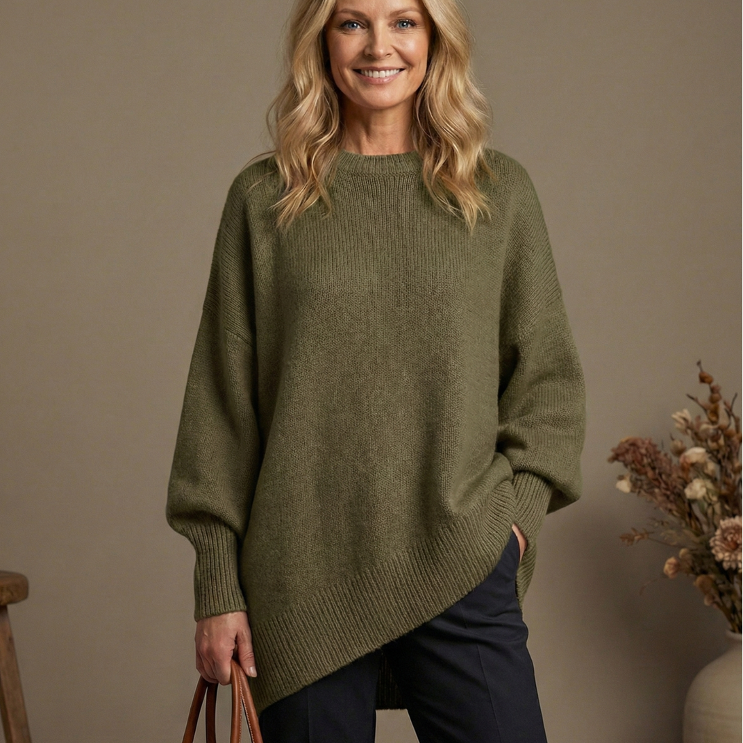 Claudia | Jersey cálido estilo oversize