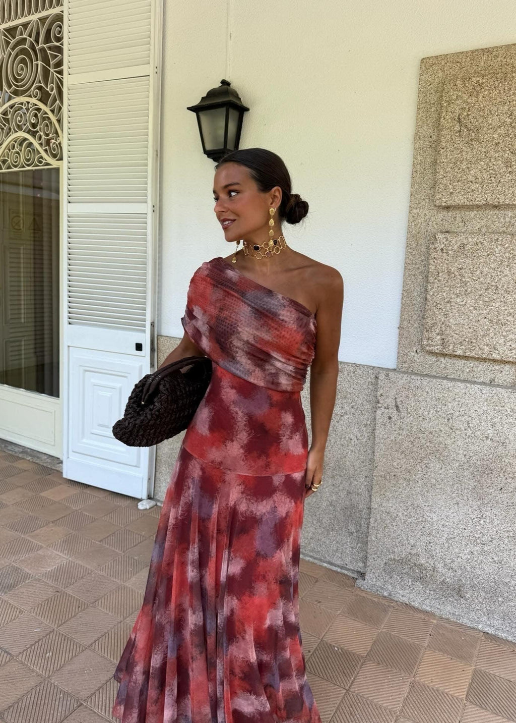 LUNA | Vestido tie dye maxi de diseño