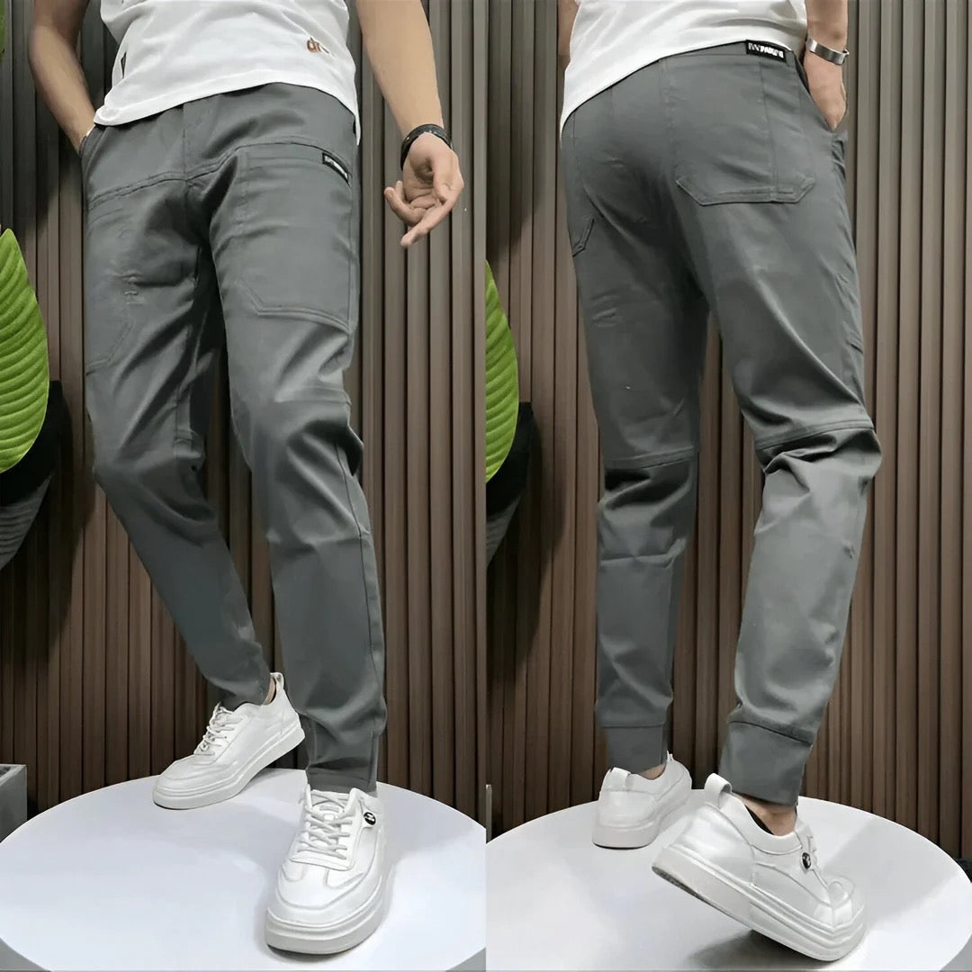 Tomás | Pantalón cargo elásticos premium