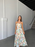 VESTIDO MAXI  - FLORAL