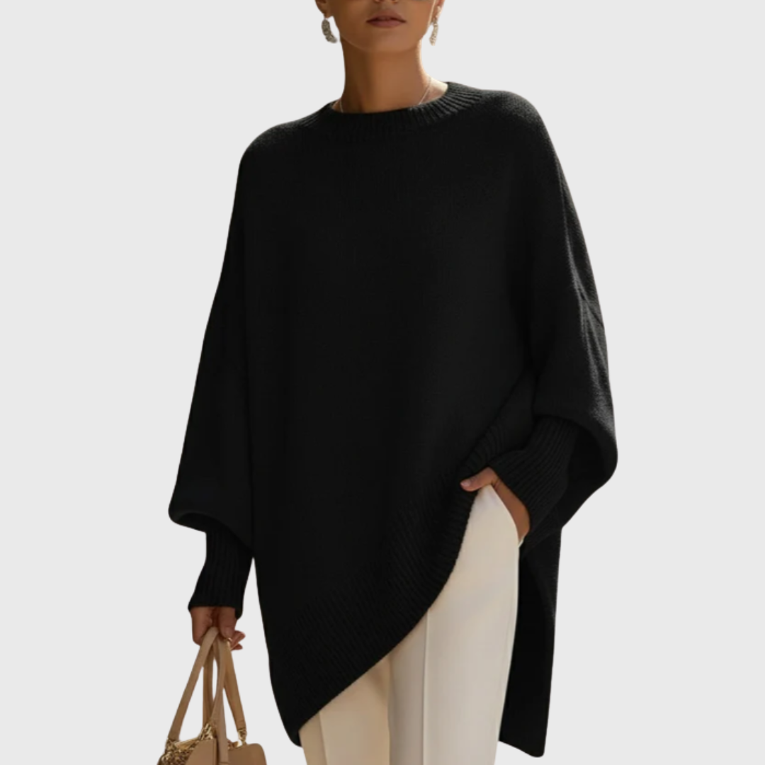 Livia | Oversize-Poncho-Suéter