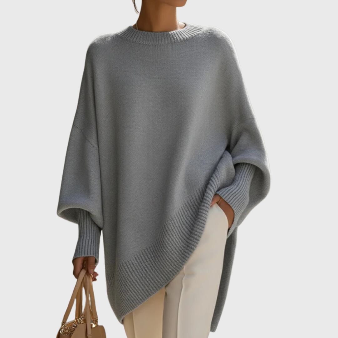 Livia | Oversize-Poncho-Suéter