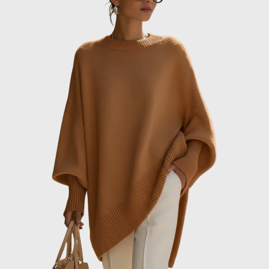Livia | Oversize-Poncho-Suéter