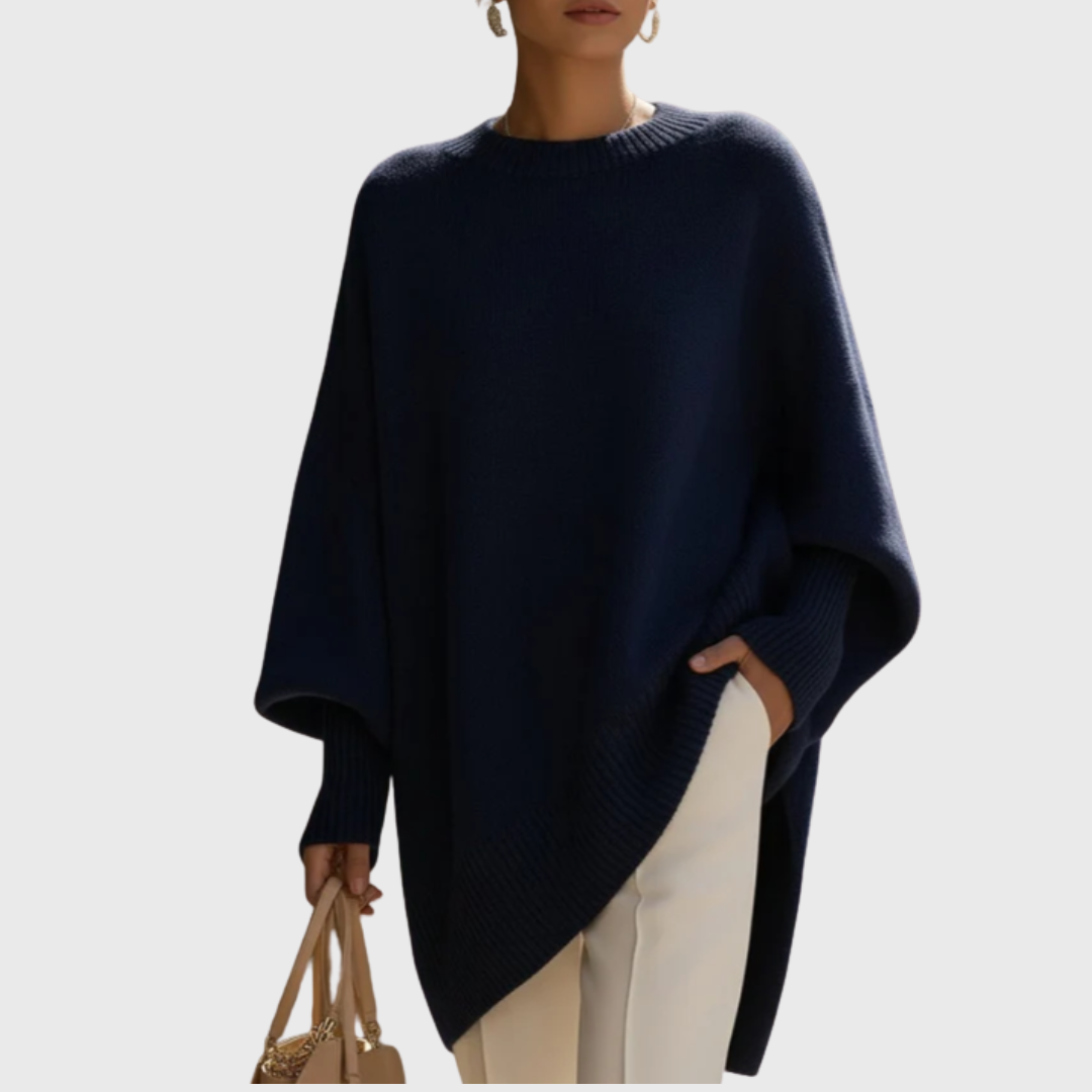 Livia | Oversize-Poncho-Suéter