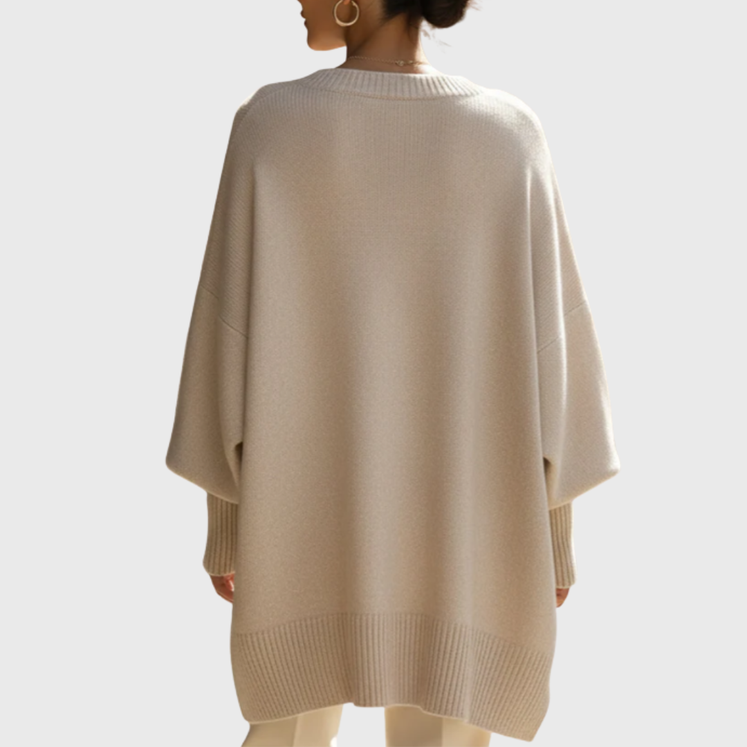 Livia | Oversize-Poncho-Suéter