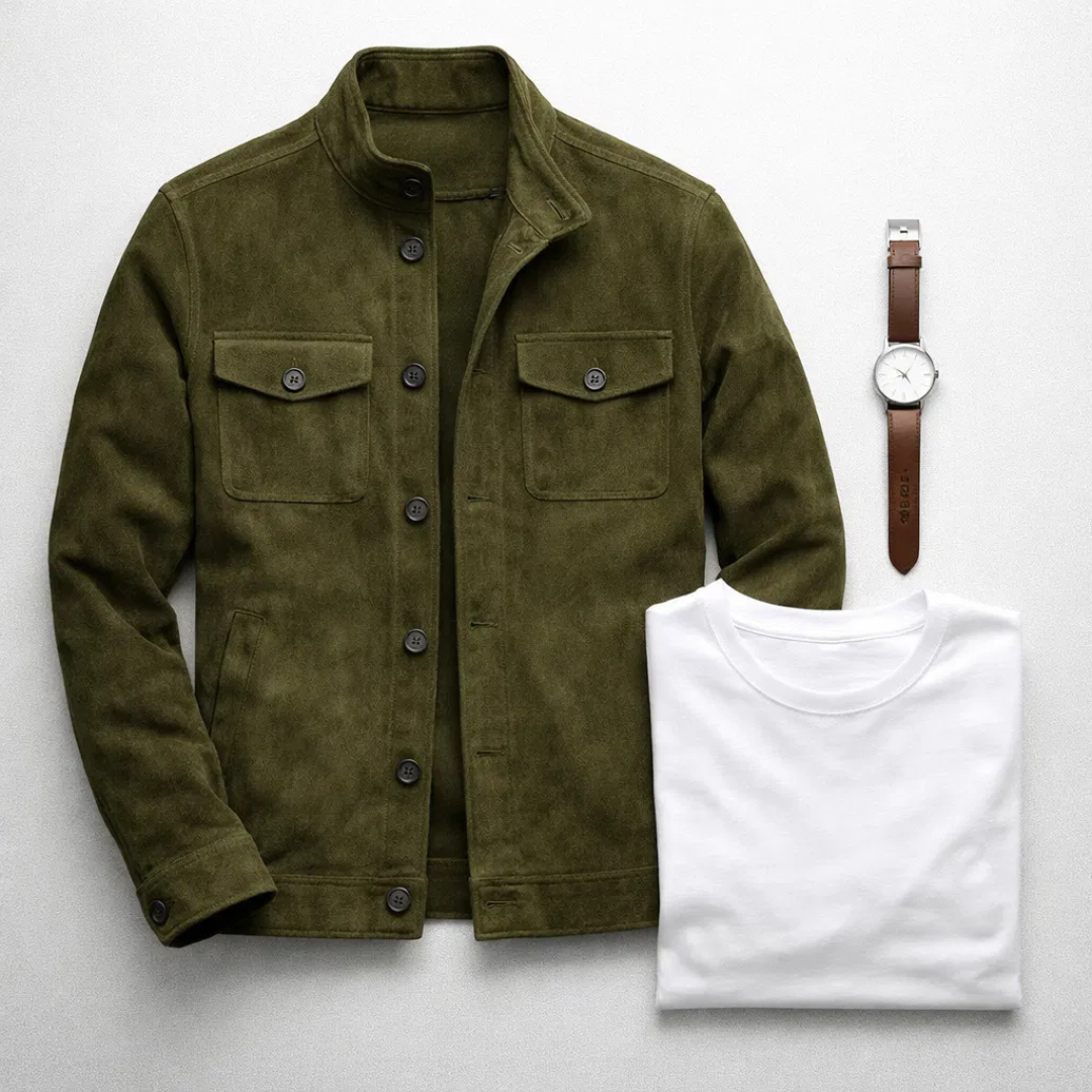 Julián | Chaqueta de Ante Premium