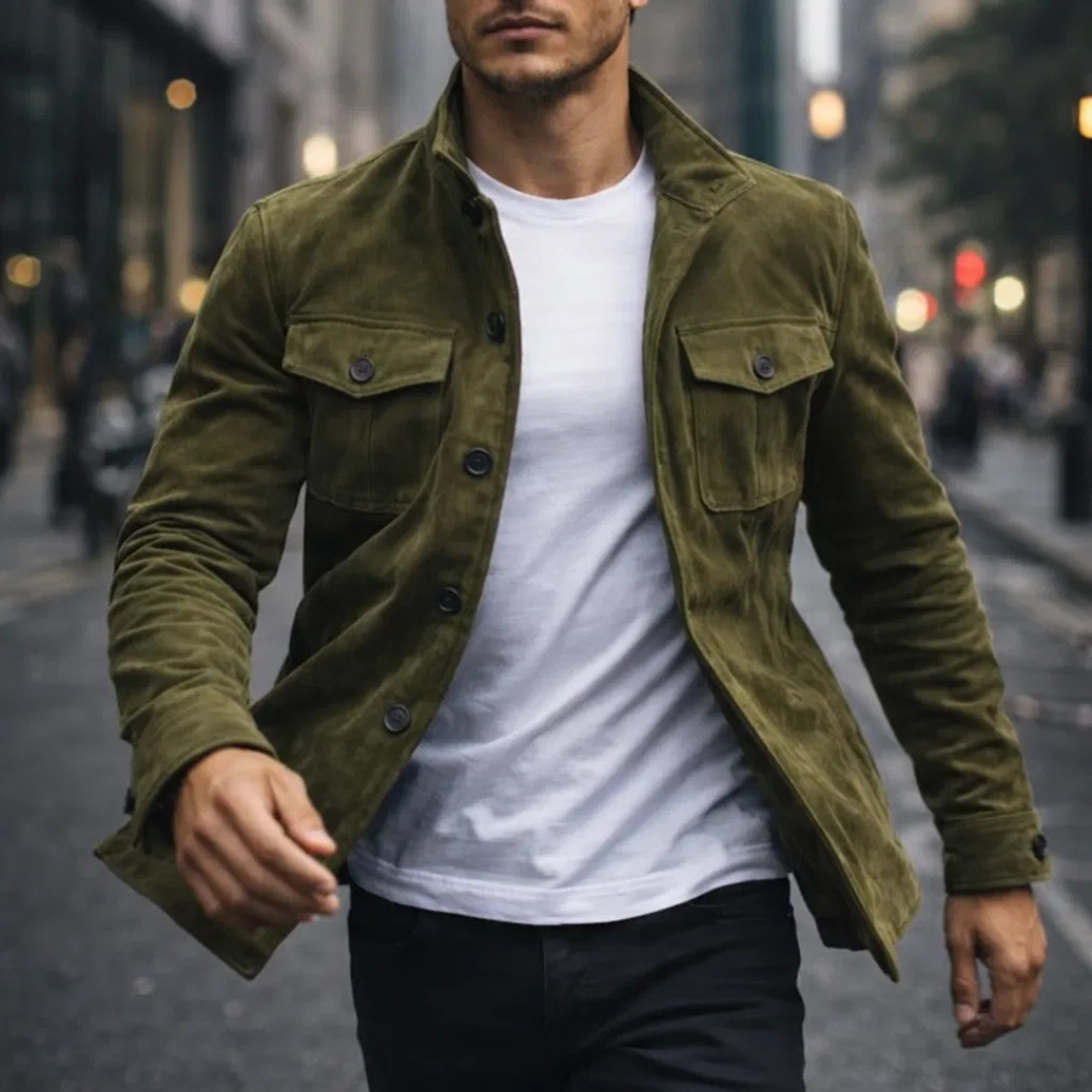 Julián | Chaqueta de Ante Premium