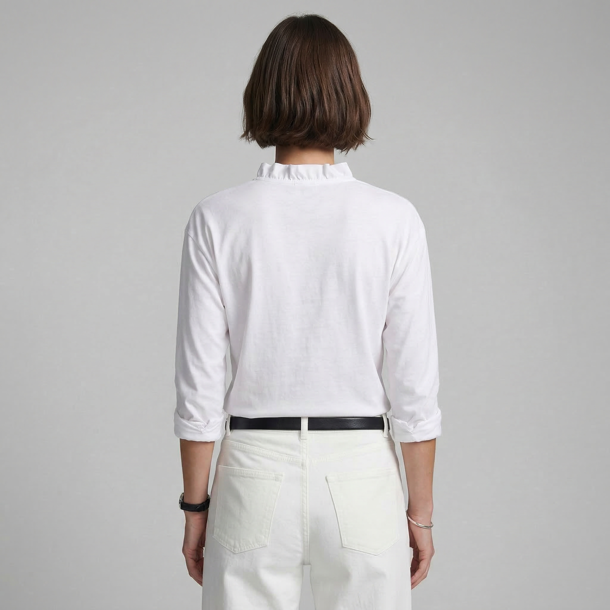 Indie | Blusa con volantes y cuello en V