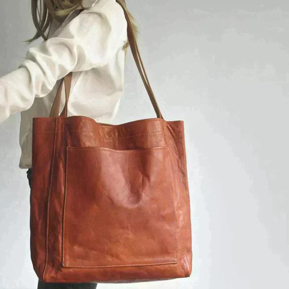 Lorena™ | Bolsa de cuero moderno y elegante