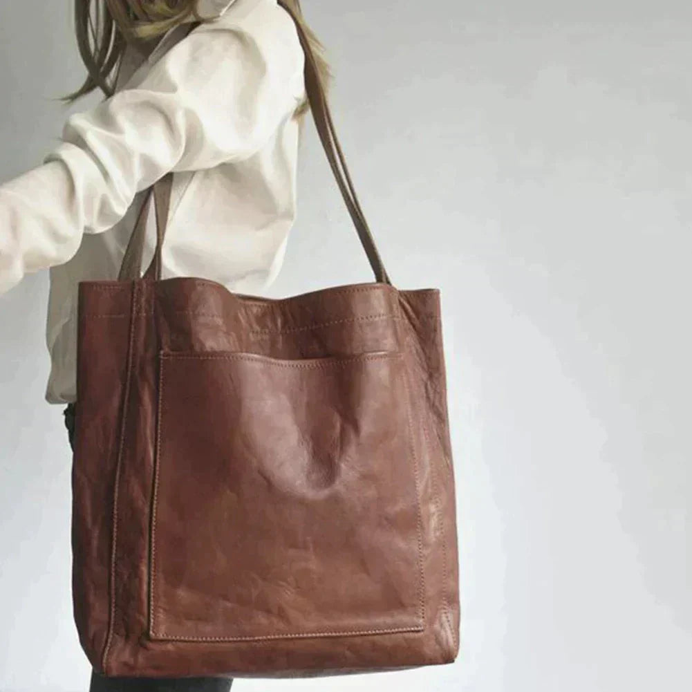 Lorena™ | Bolsa de cuero moderno y elegante