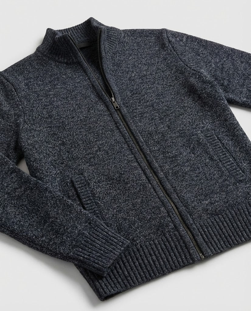 Leandro | Cárdigan de lana merino