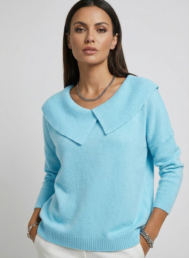 Marta | Jersey Cálido con Cuello Suave